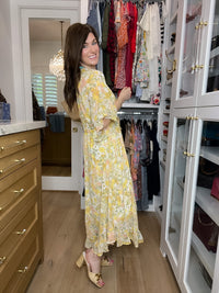 Sunlit Meadow Maxi Dress