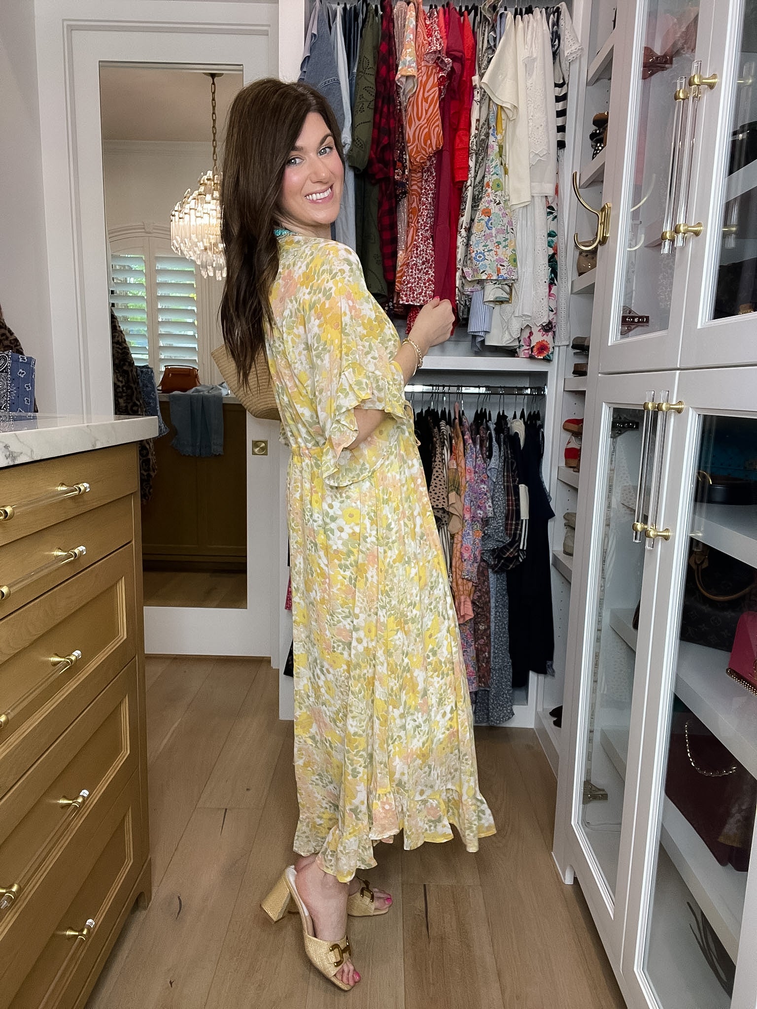 Sunlit Meadow Maxi Dress