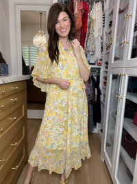 Sunlit Meadow Maxi Dress