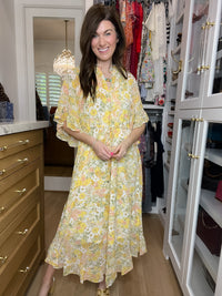 Sunlit Meadow Maxi Dress