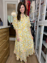 Sunlit Meadow Maxi Dress