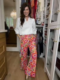 Sugarlips Elena Wide Leg Pants in Nomi Floral