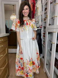 Garden Muse Set in White