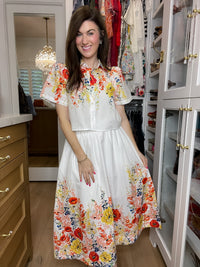 Garden Muse Set in White