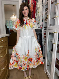 Garden Muse Set in White