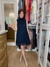 Polished Petals Lace Dress
