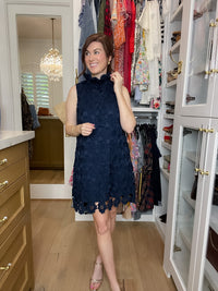 Polished Petals Lace Dress