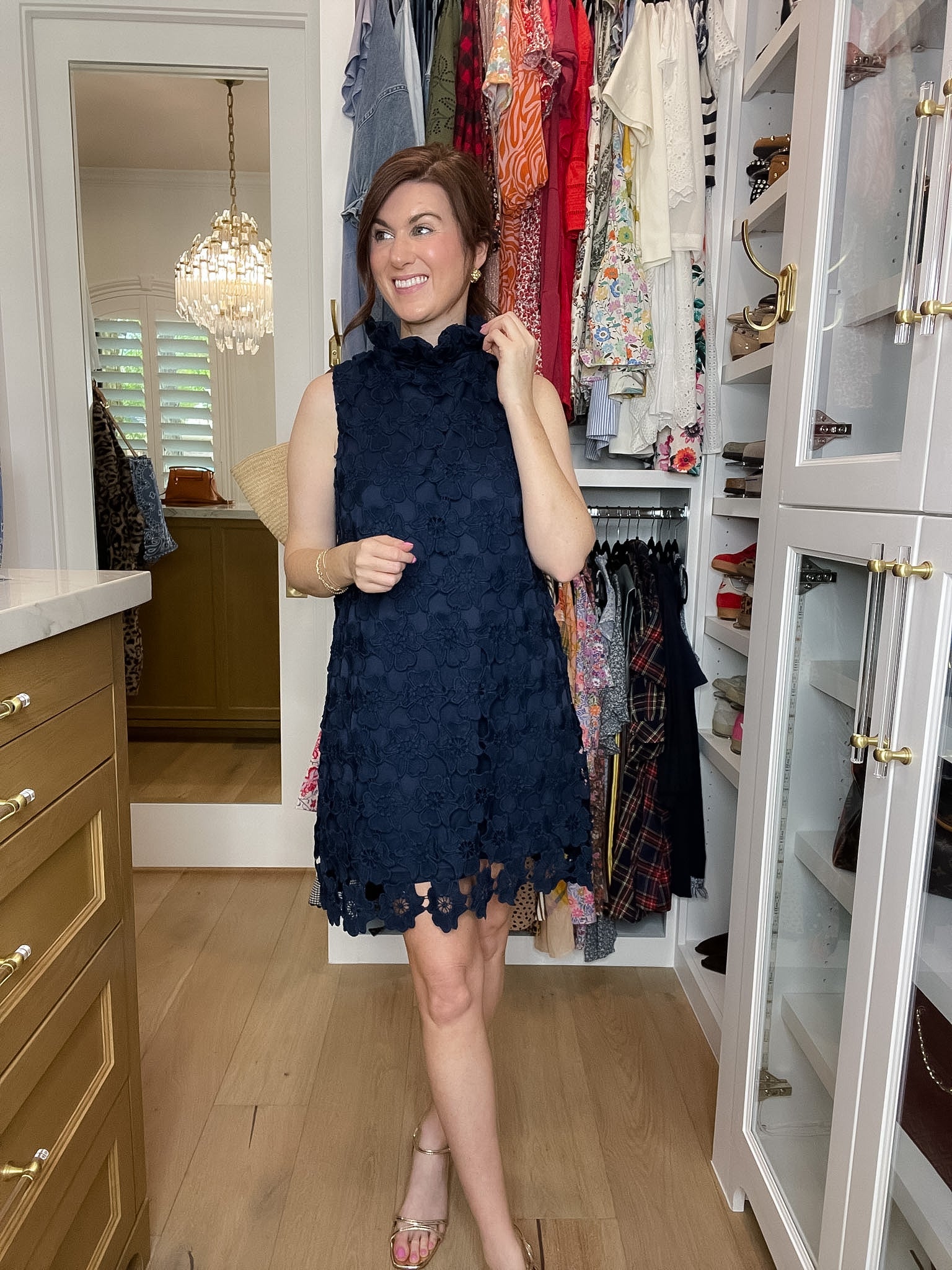 Polished Petals Lace Dress
