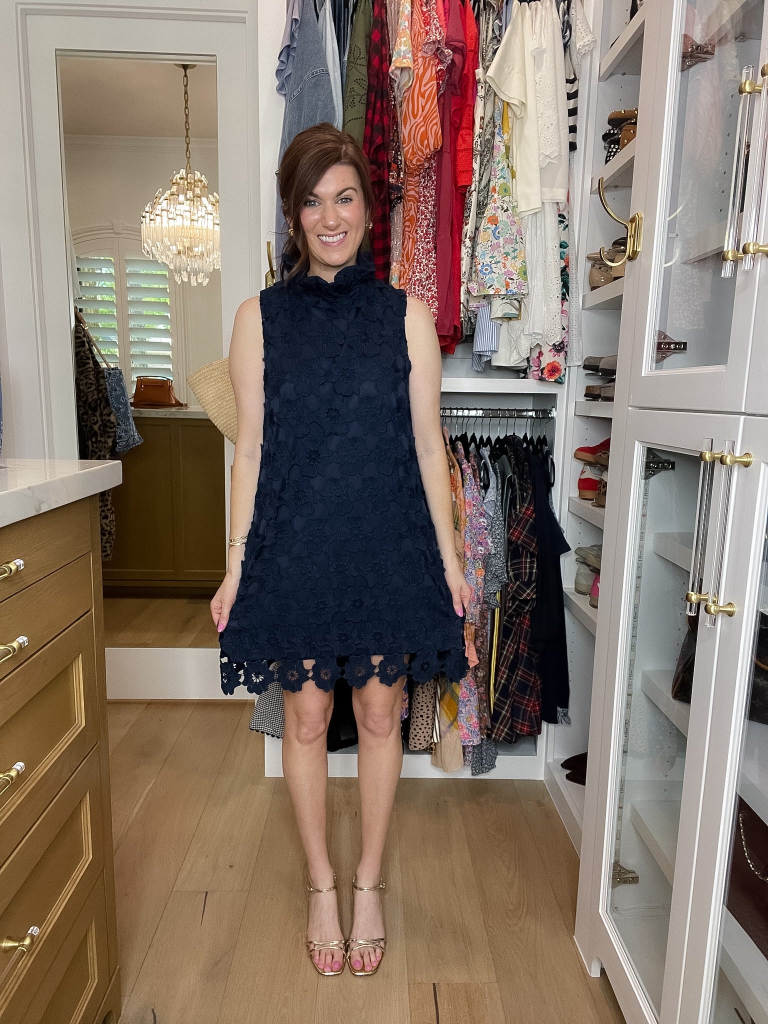Polished Petals Lace Dress