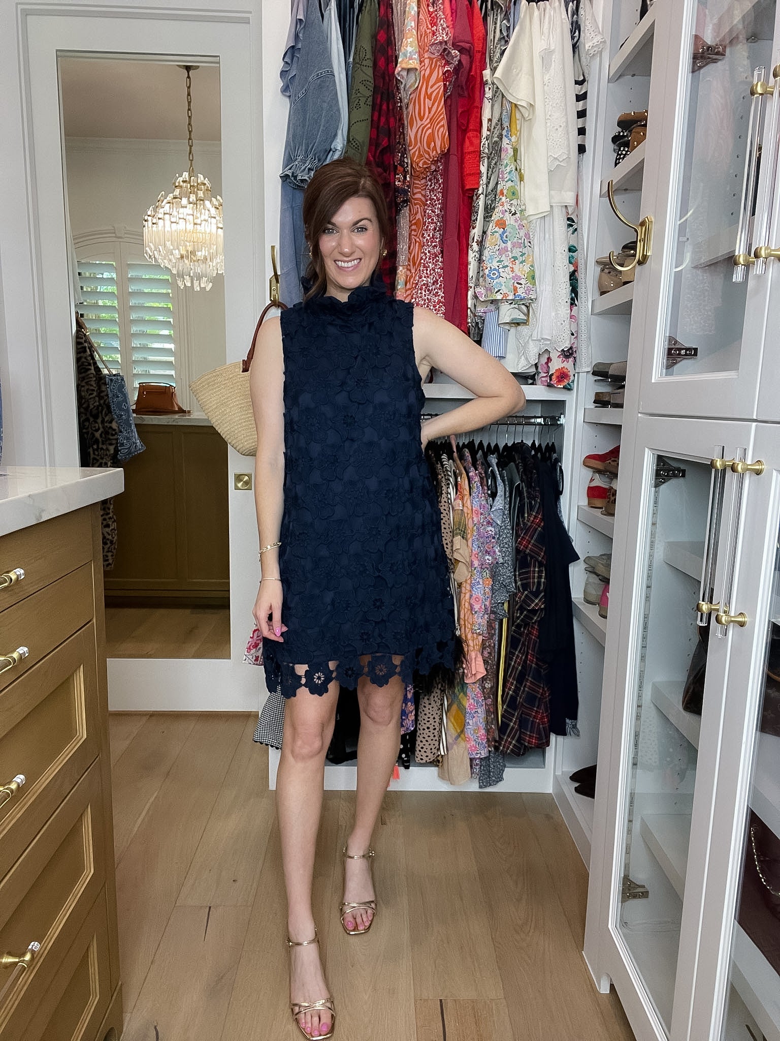 Polished Petals Lace Dress