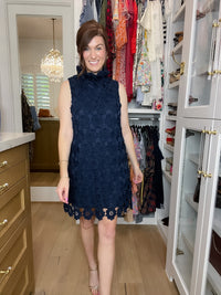 Polished Petals Lace Dress