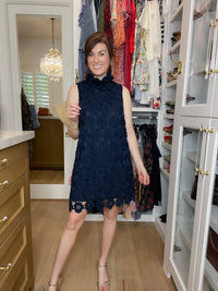 Polished Petals Lace Dress