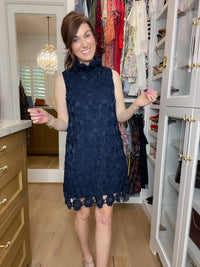Polished Petals Lace Dress