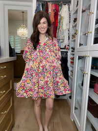 Sweet Moments Floral Dress
