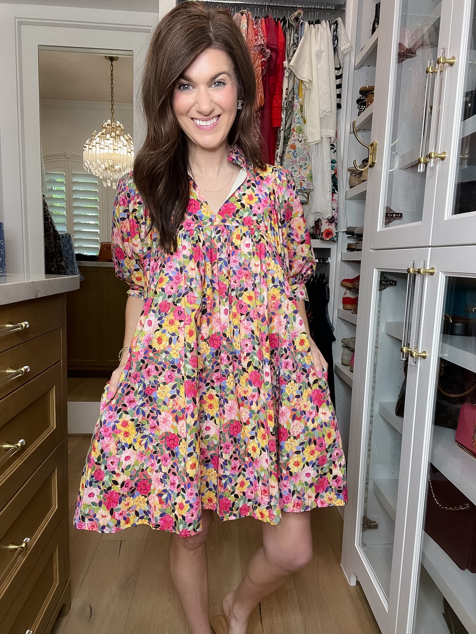 Sweet Moments Floral Dress