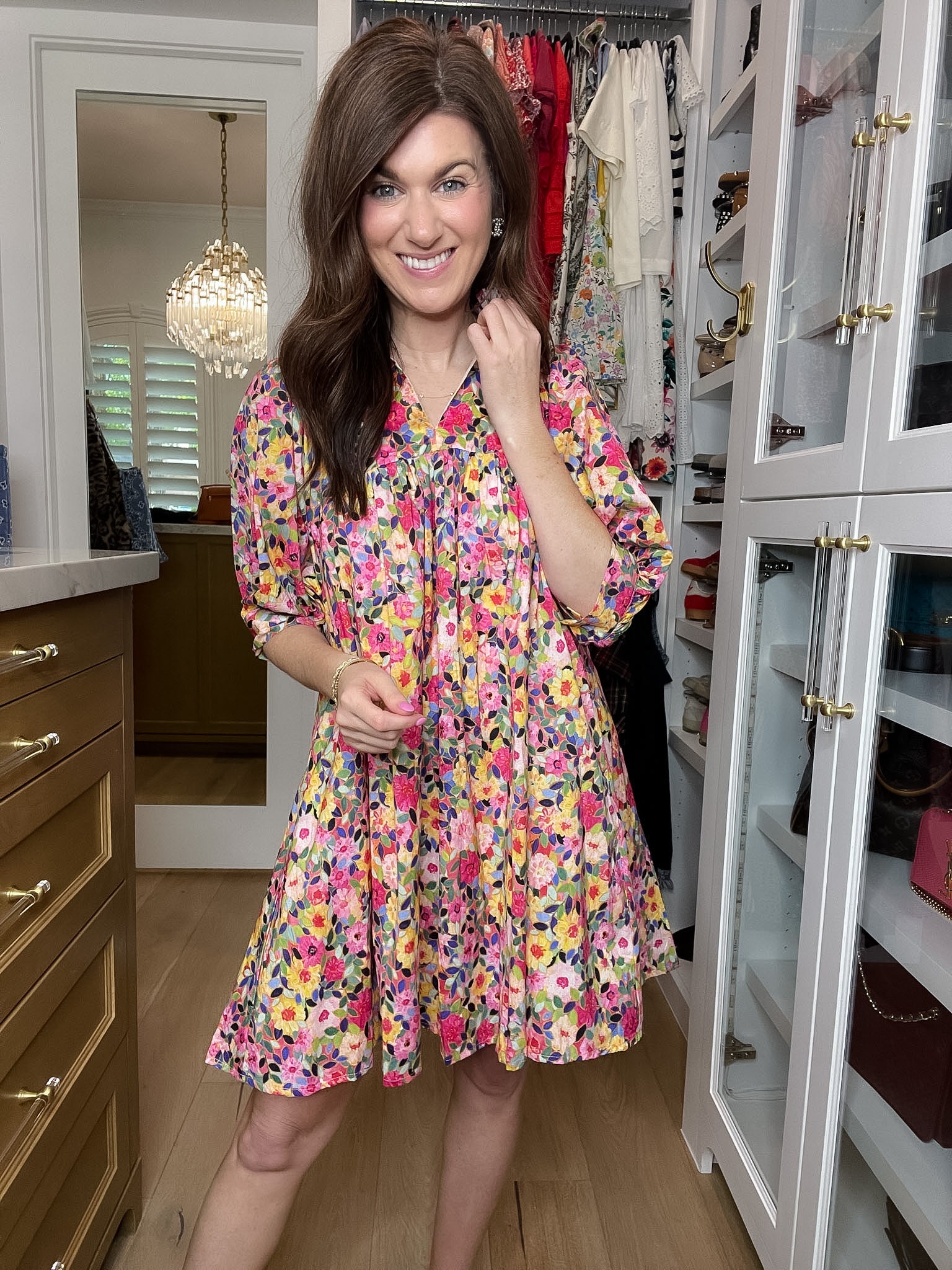 Sweet Moments Floral Dress