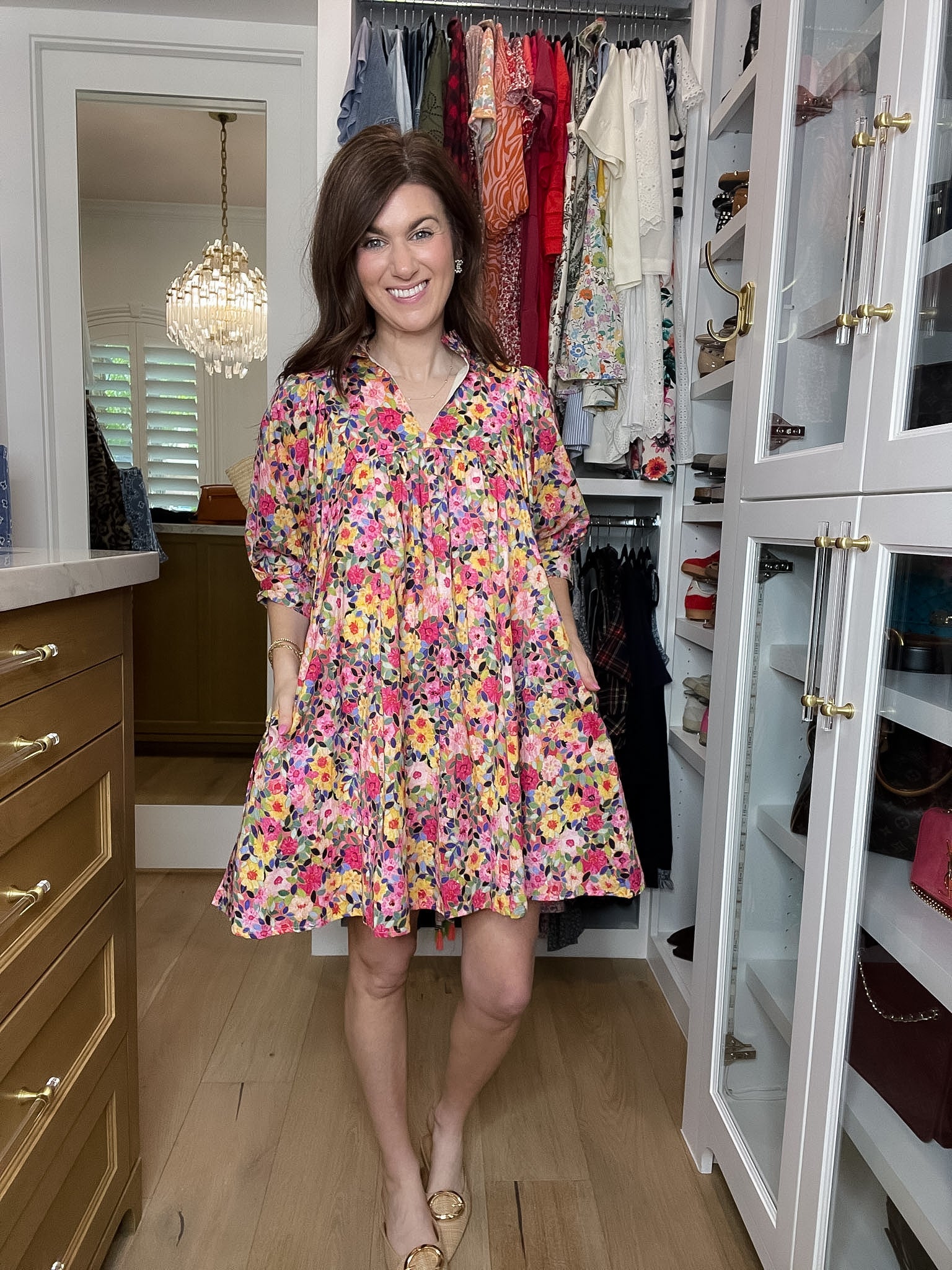 Sweet Moments Floral Dress