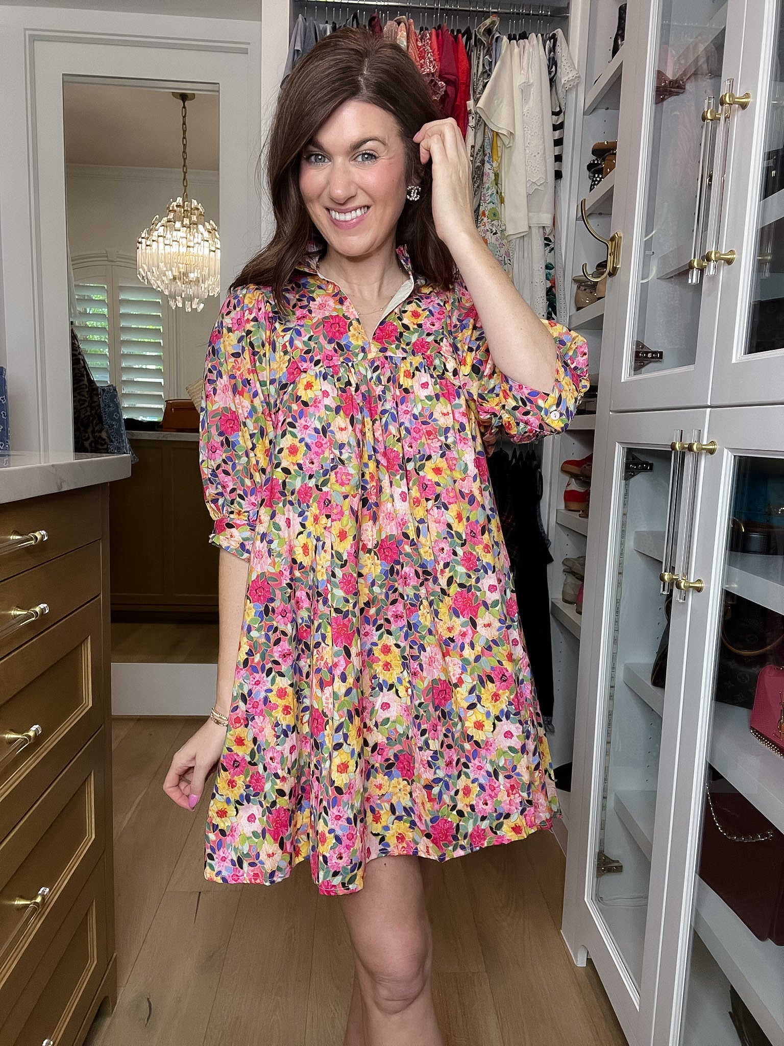 Sweet Moments Floral Dress