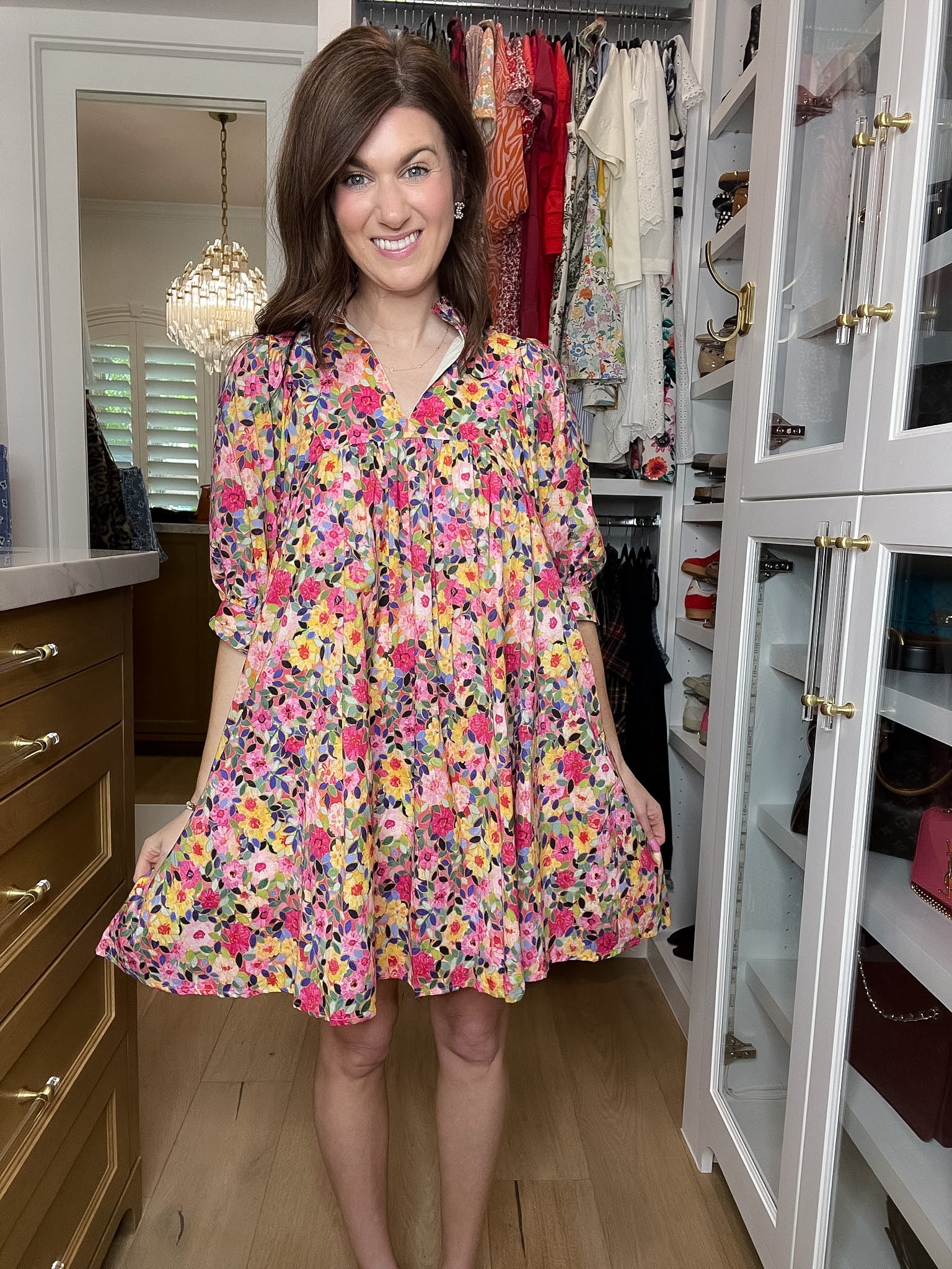 Sweet Moments Floral Dress
