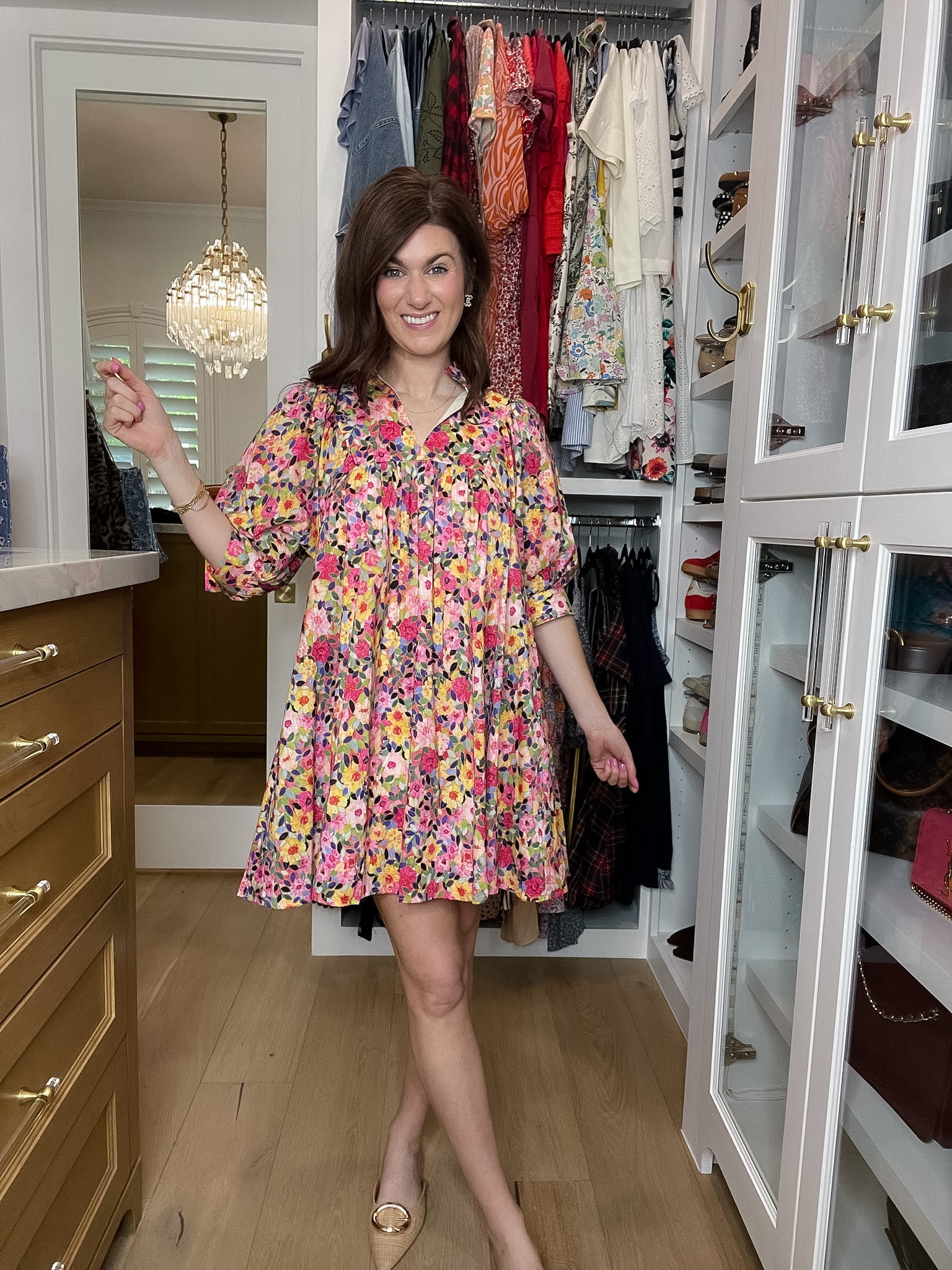 Sweet Moments Floral Dress