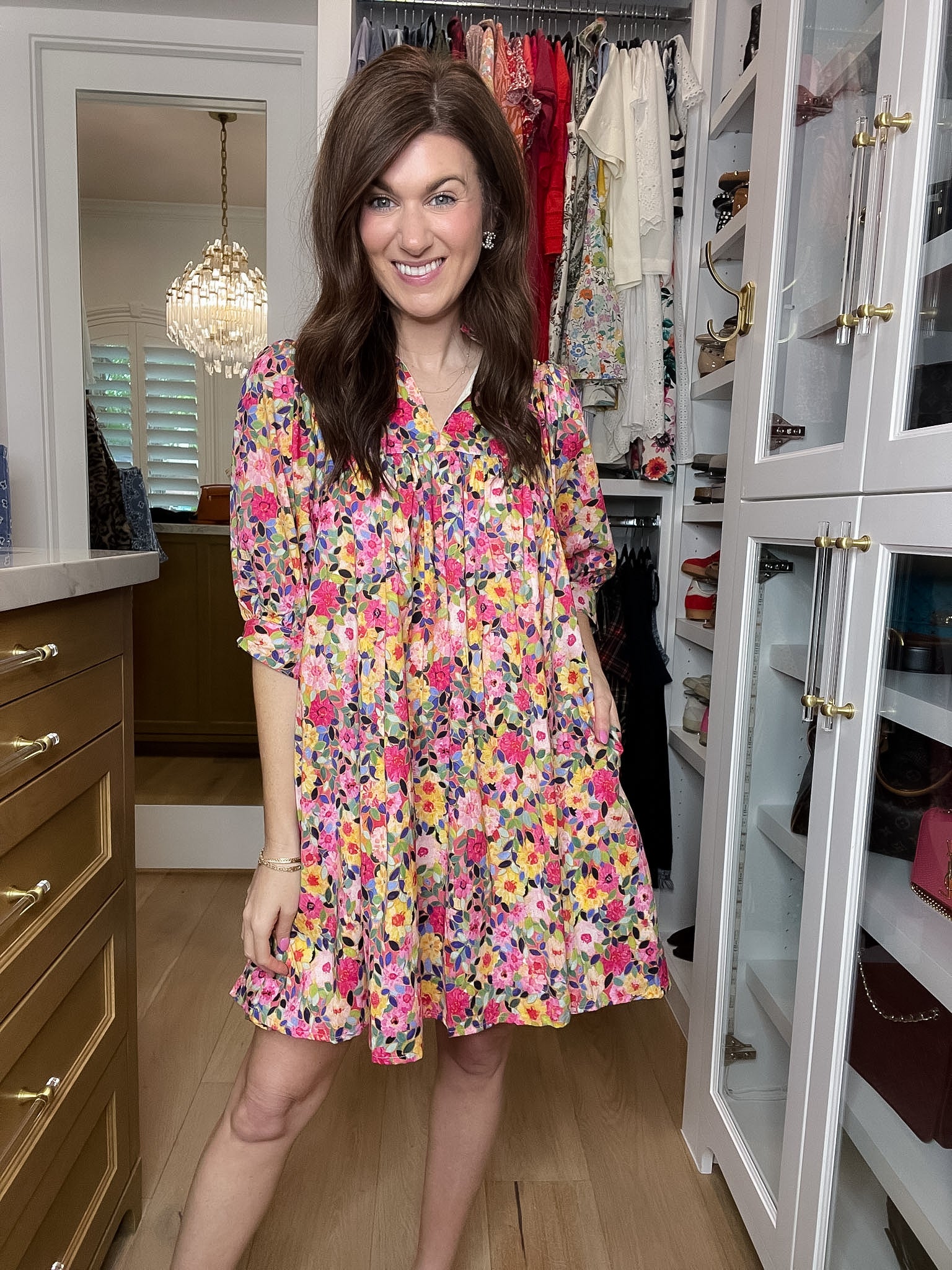 Sweet Moments Floral Dress