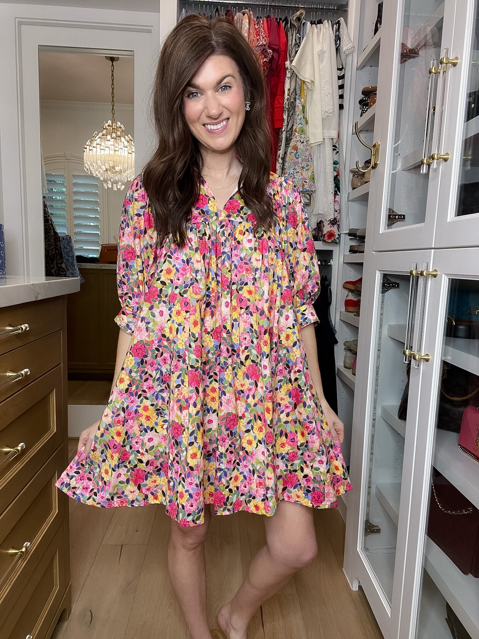 Sweet Moments Floral Dress