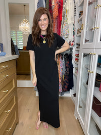Simply Styled Maxi Dress in Black