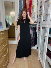 Simply Styled Maxi Dress in Black