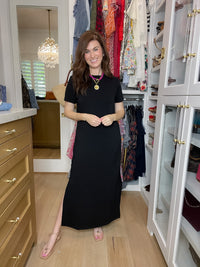 Simply Styled Maxi Dress in Black
