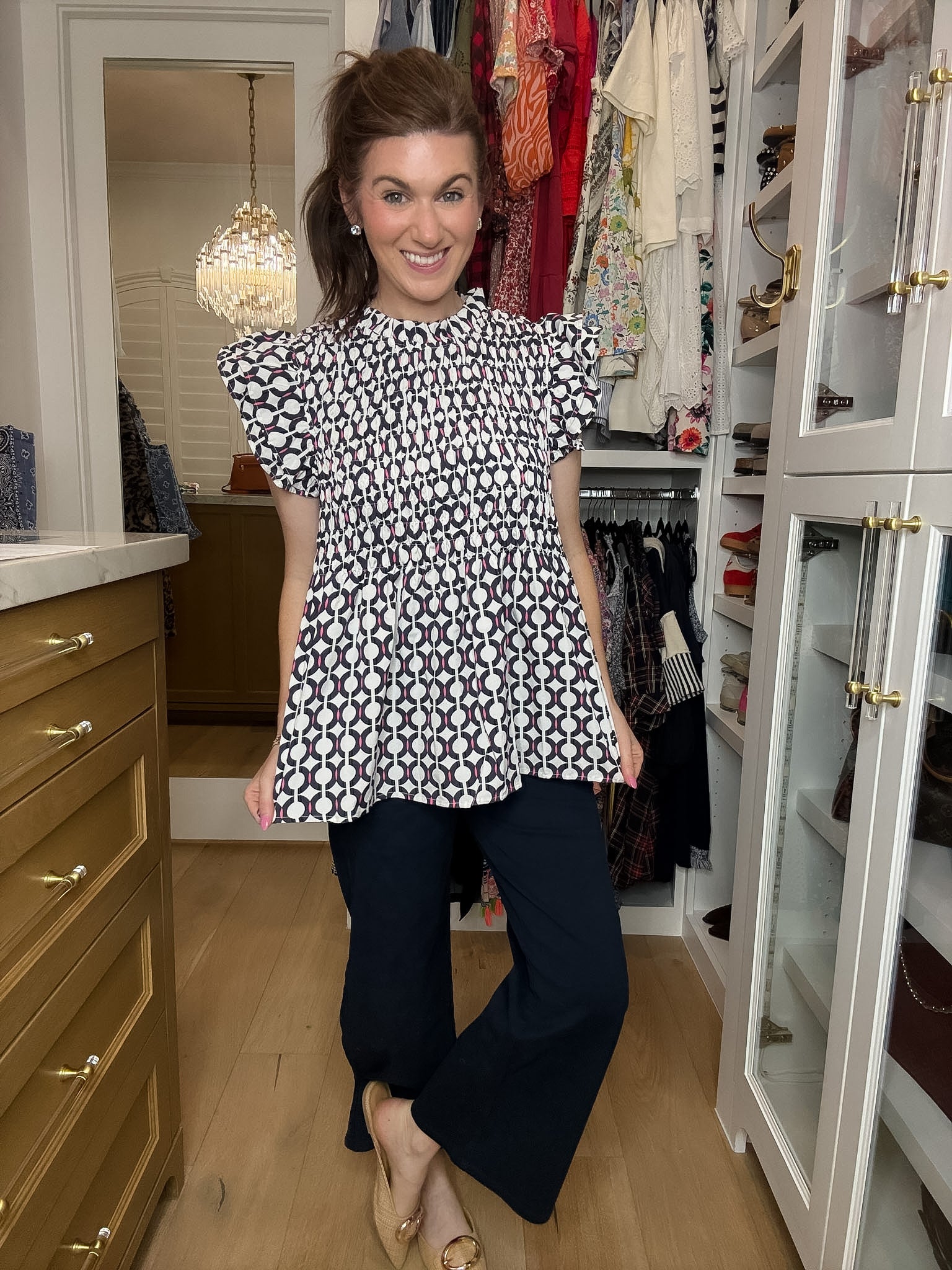 Polished Play Smocked Top