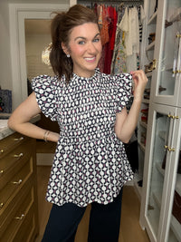 Polished Play Smocked Top