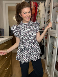 Polished Play Smocked Top
