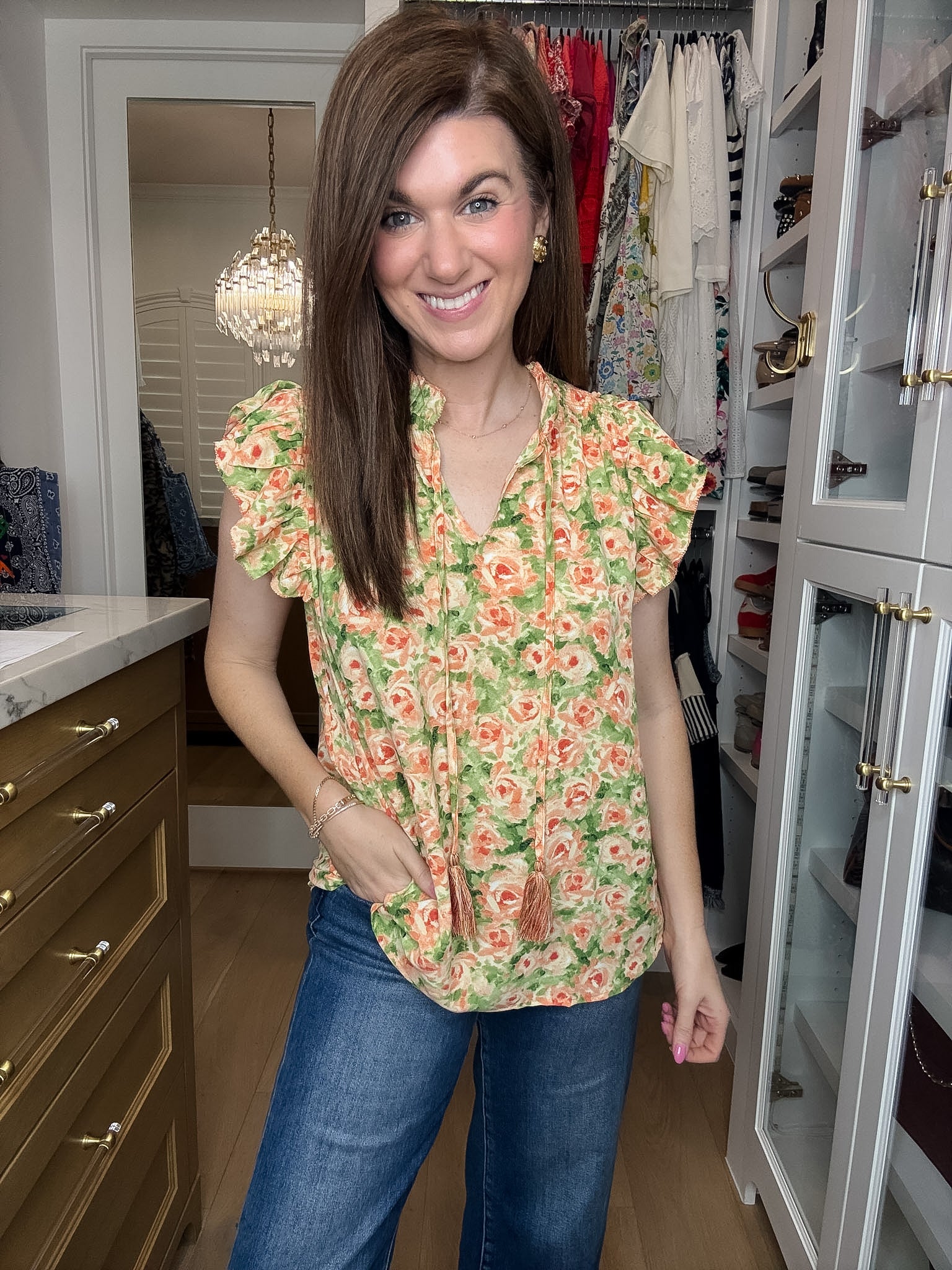 Best in Show Floral Top