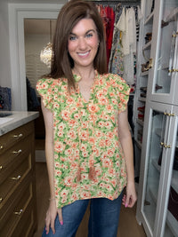 Best in Show Floral Top