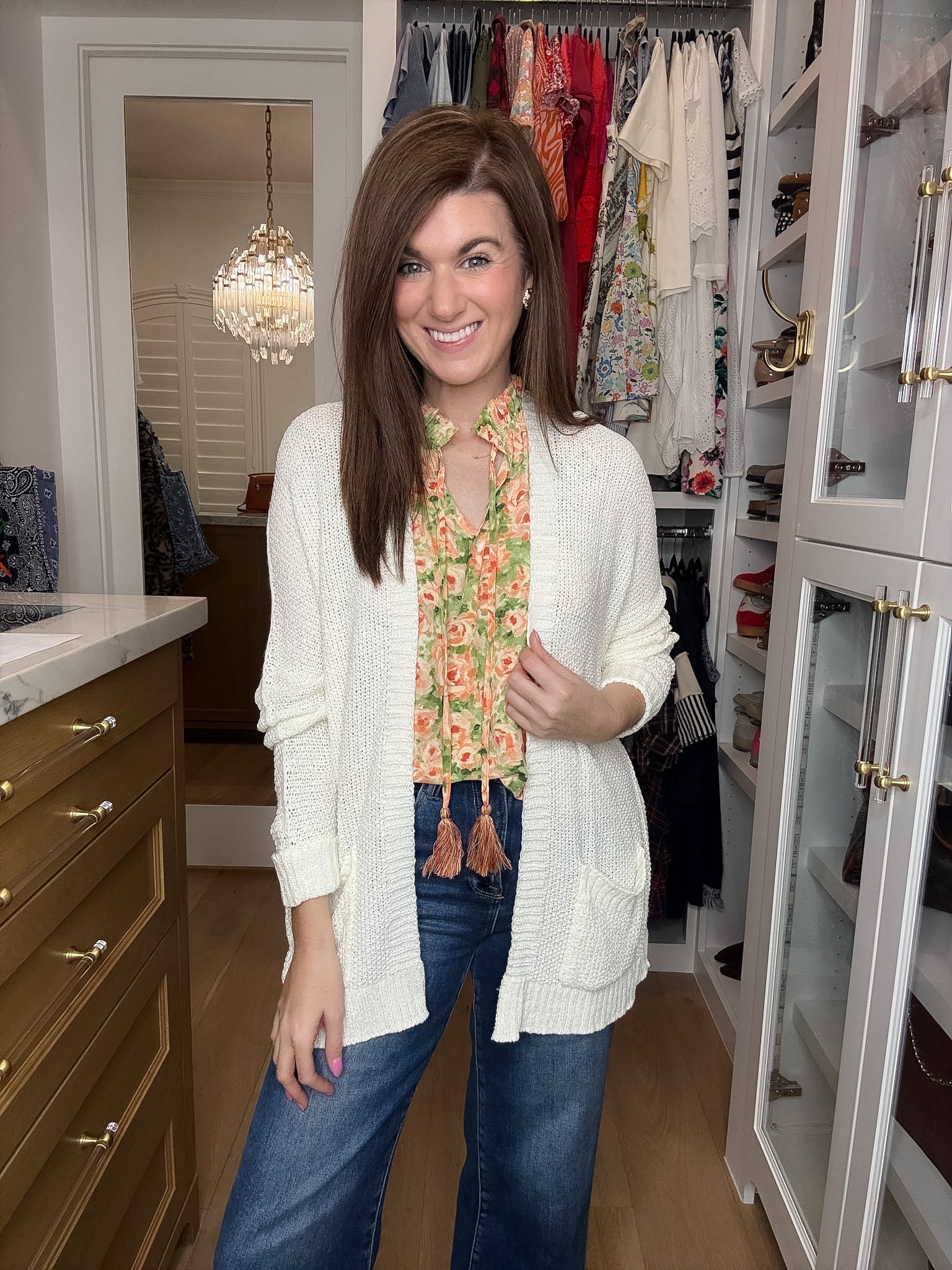 Making Room for You Cardigan in Off White