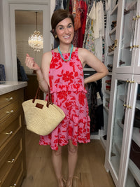 Blooms on the Beach Floral Dress