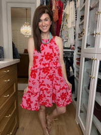 Blooms on the Beach Floral Dress