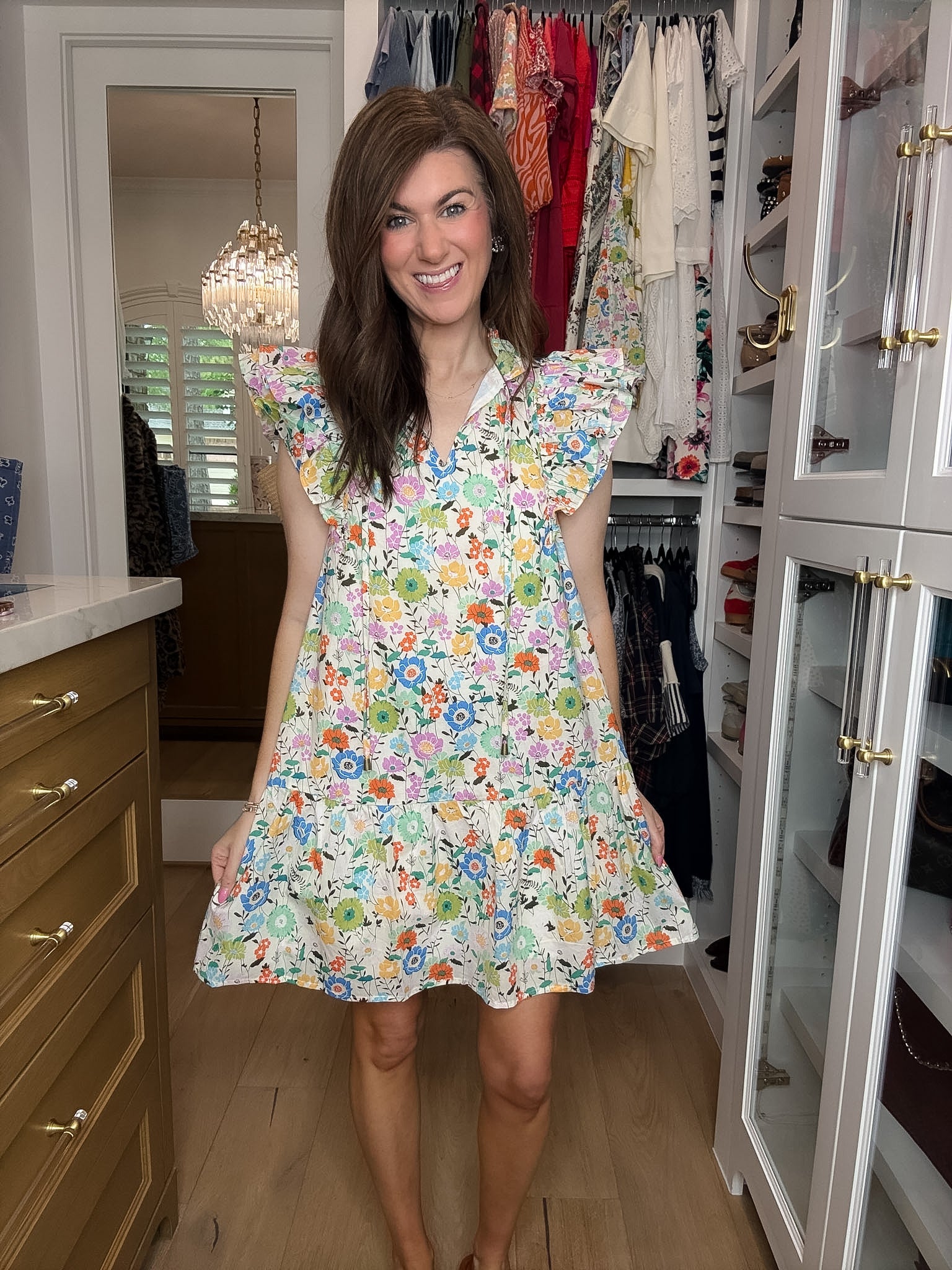 Chasing Wildflowers Dress in Ivory