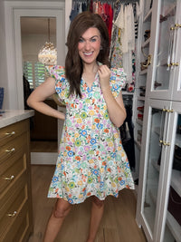 Chasing Wildflowers Dress in Ivory