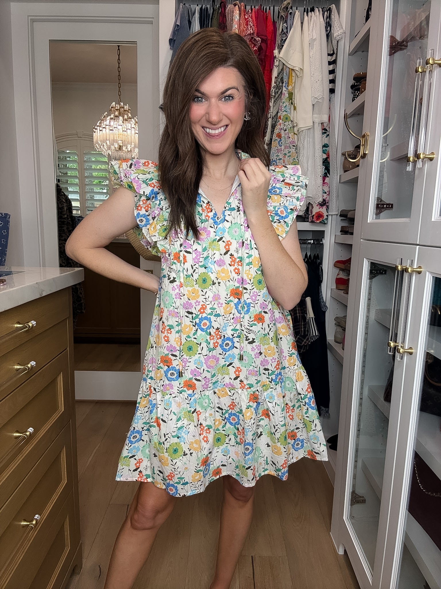 Chasing Wildflowers Dress in Ivory