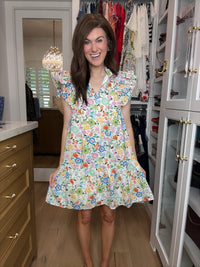 Chasing Wildflowers Dress in Ivory