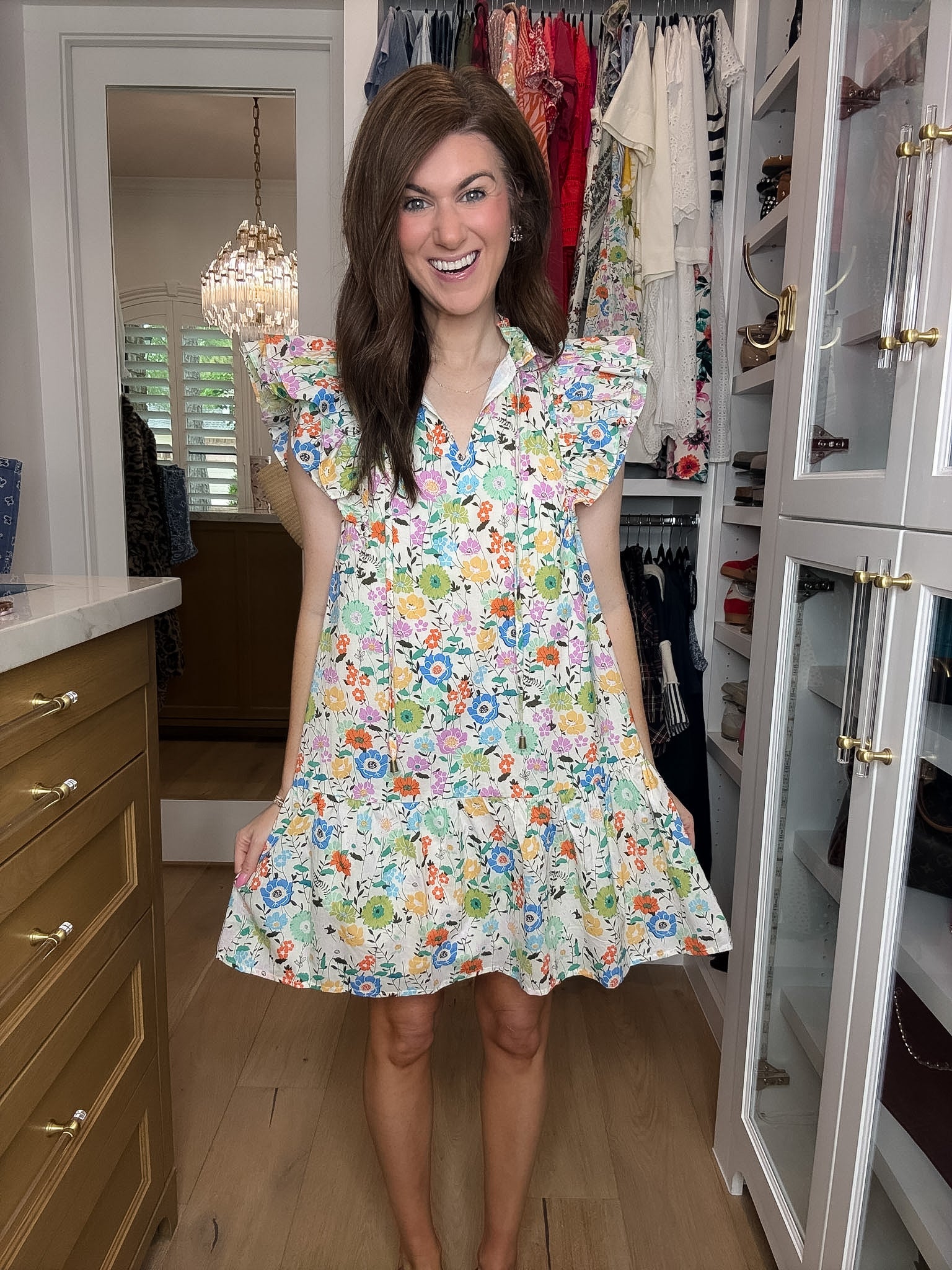 Chasing Wildflowers Dress in Ivory