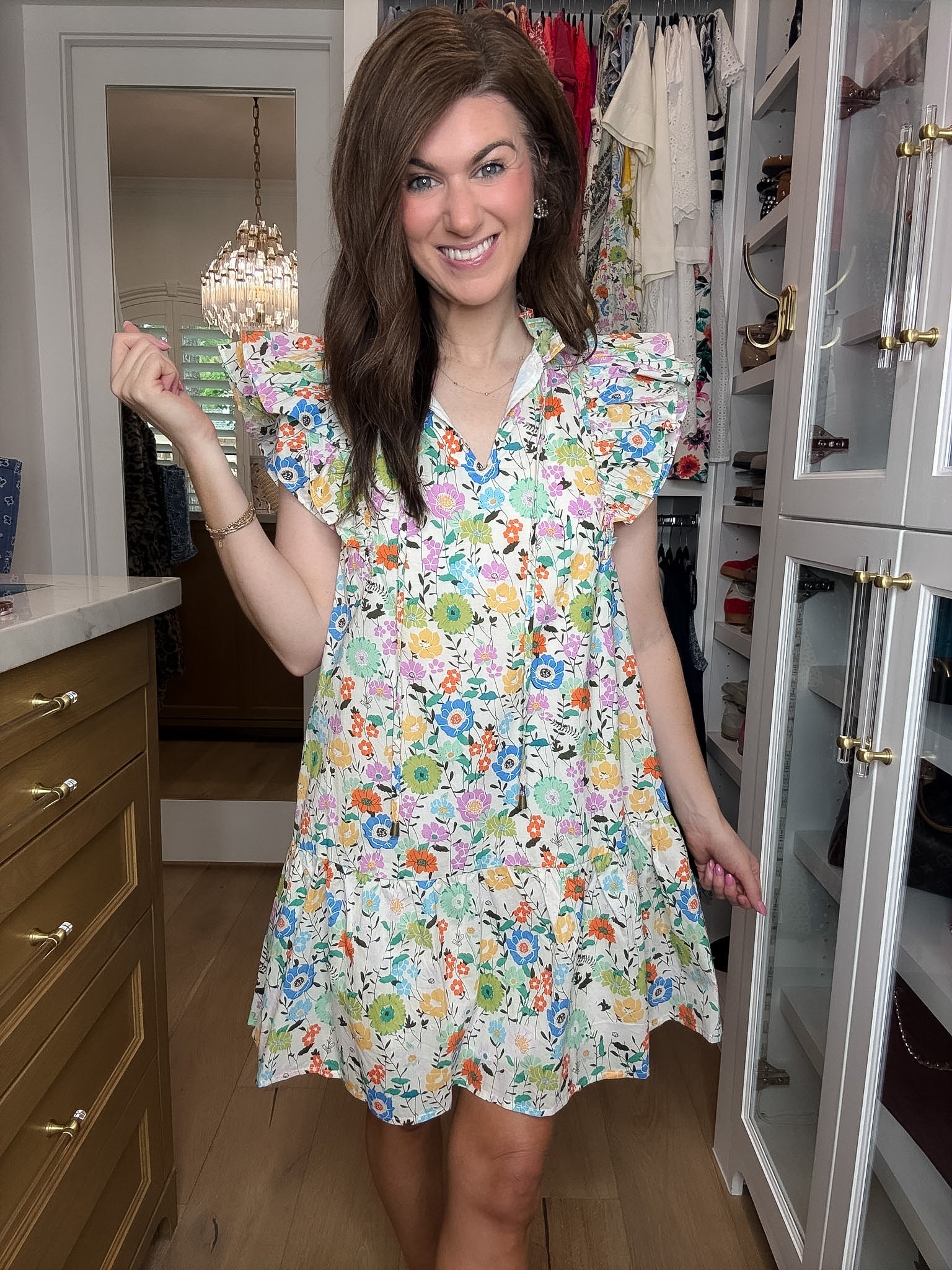 Chasing Wildflowers Dress in Ivory