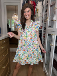 Chasing Wildflowers Dress in Ivory