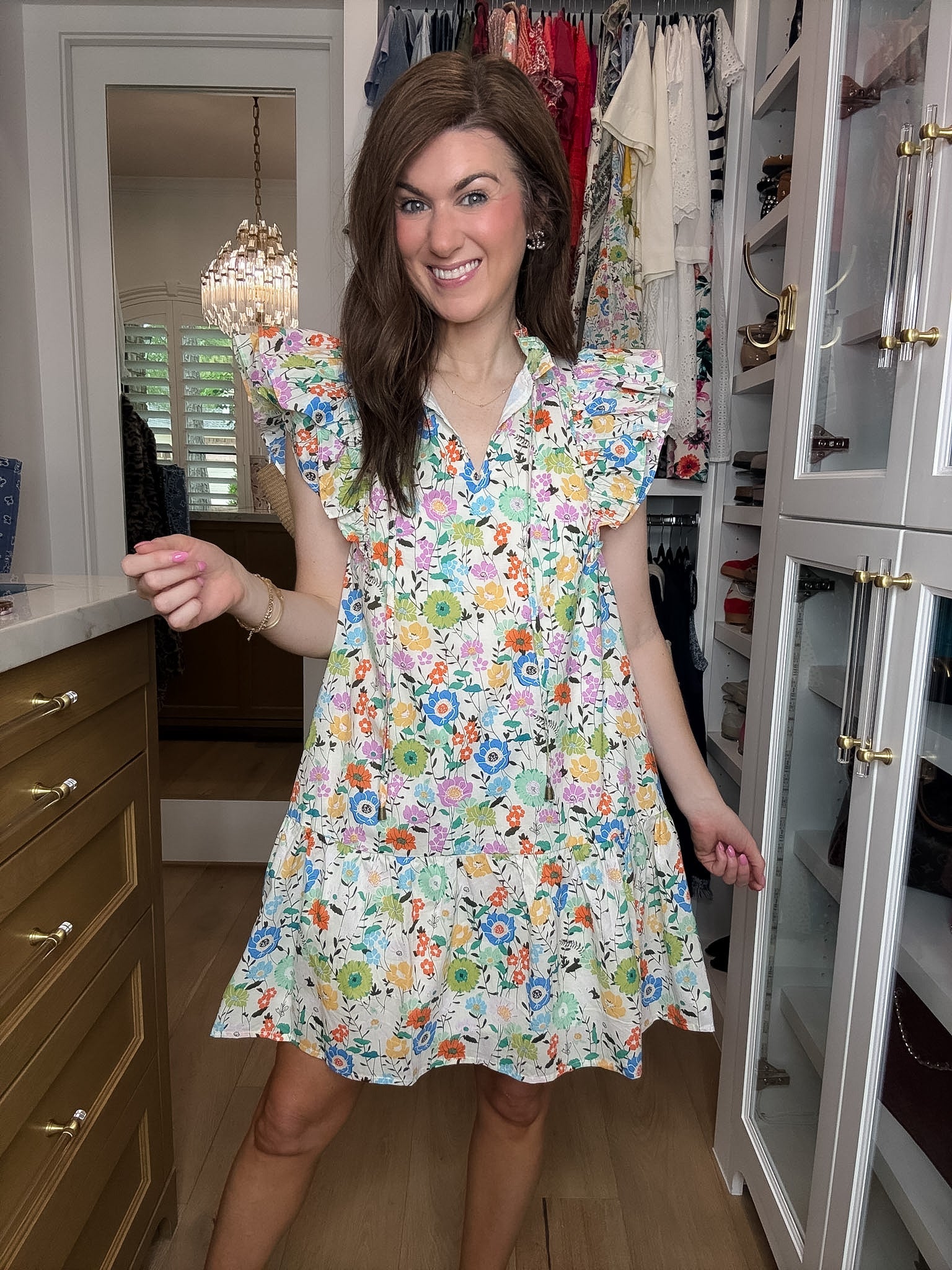 Chasing Wildflowers Dress in Ivory
