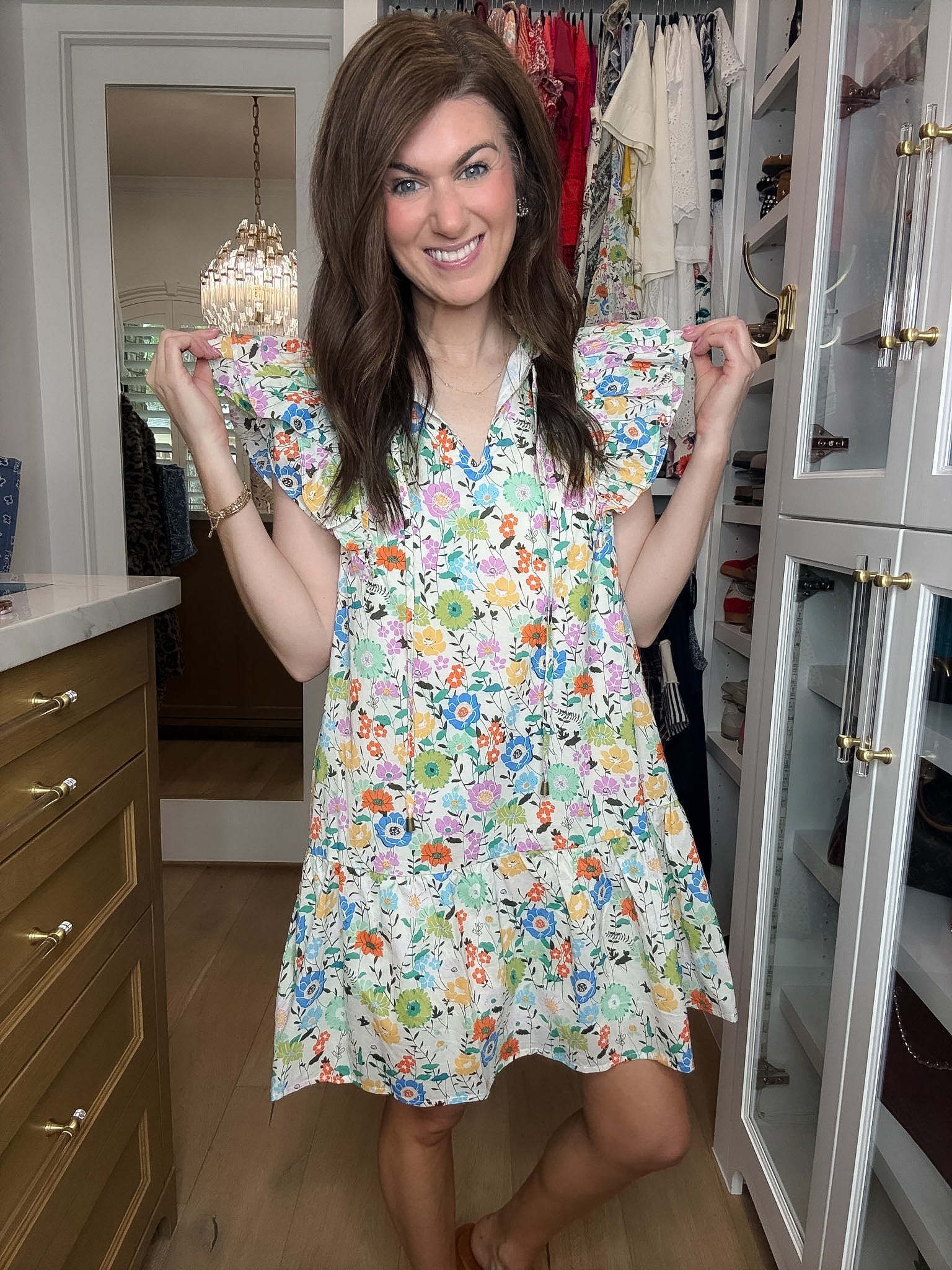 Chasing Wildflowers Dress in Ivory
