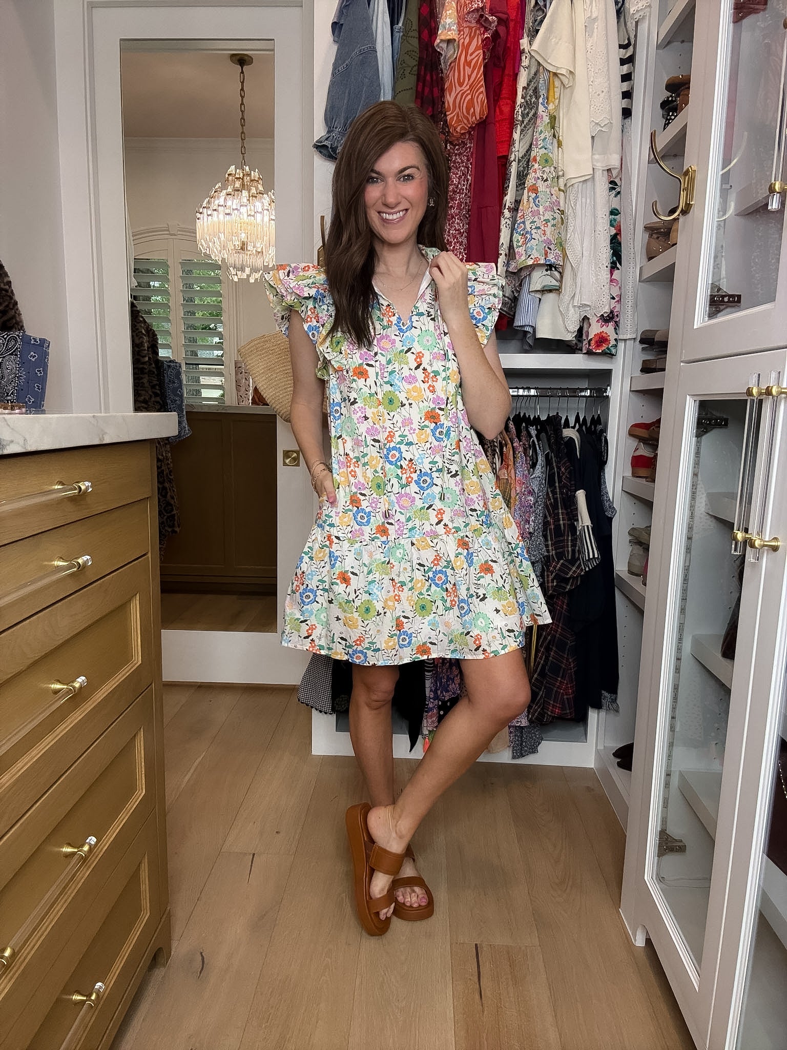 Raya Double Strap Sandals