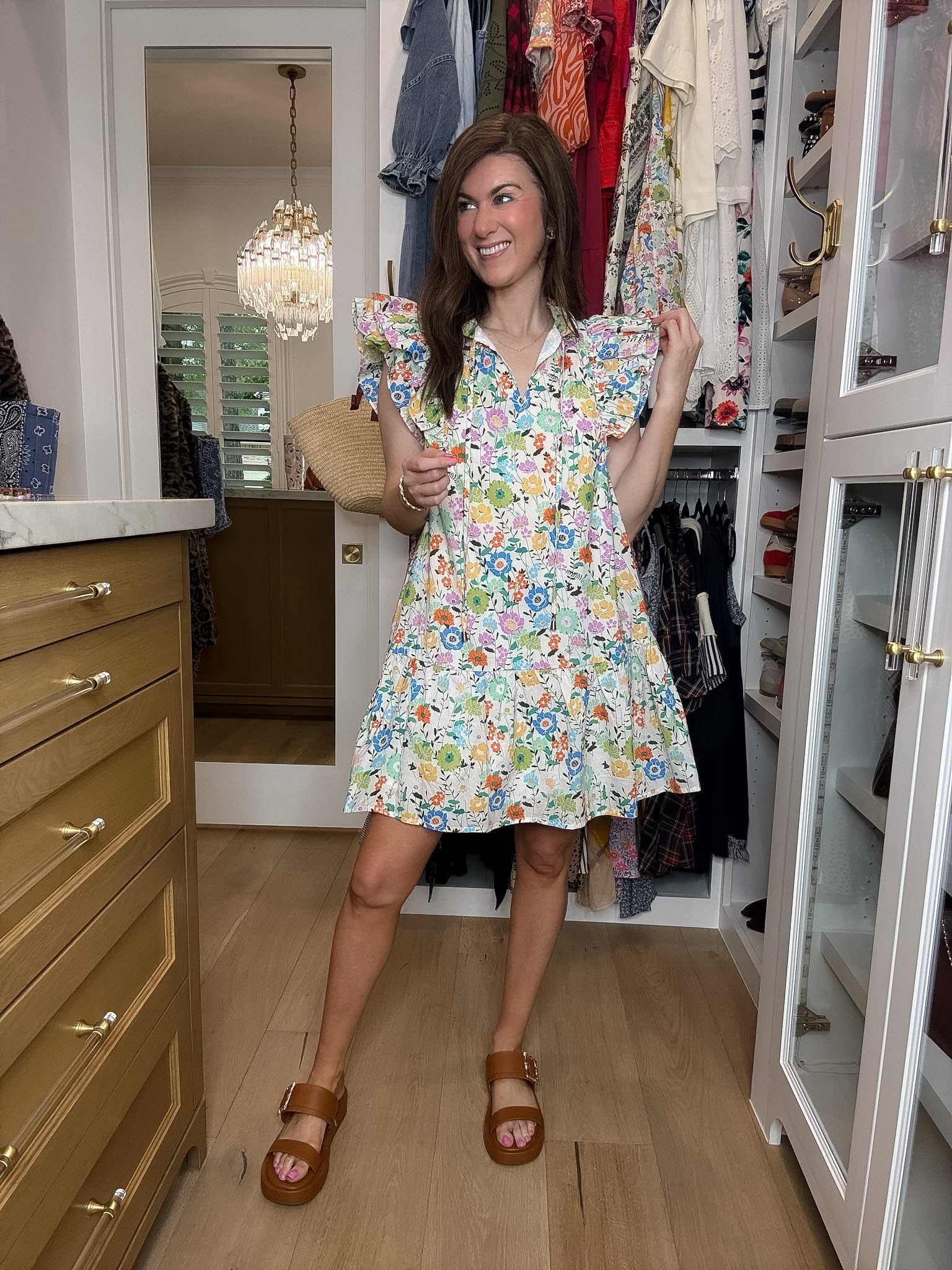 Raya Double Strap Sandals