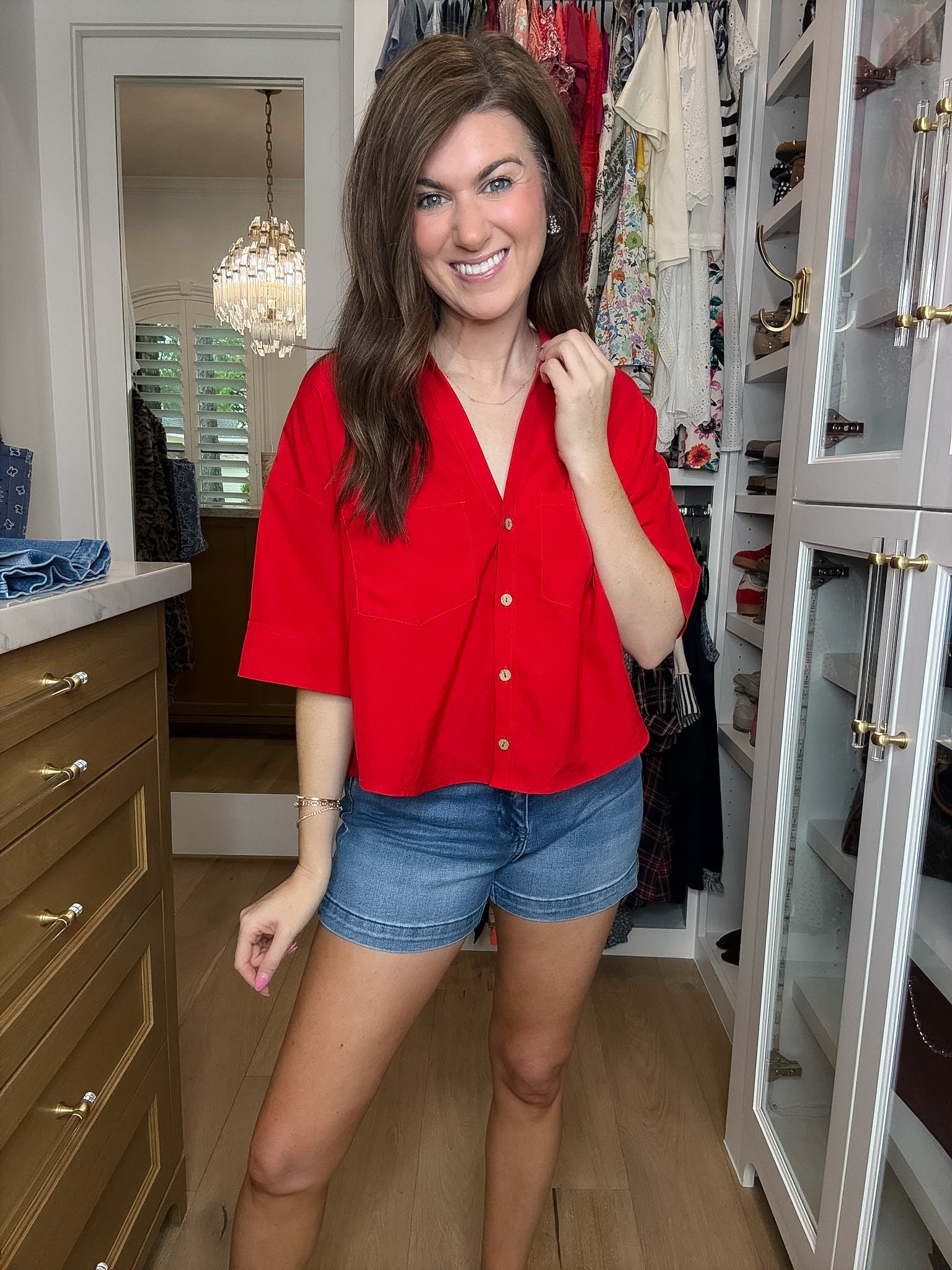 Risen Harbor Light Mid Rise Shorts