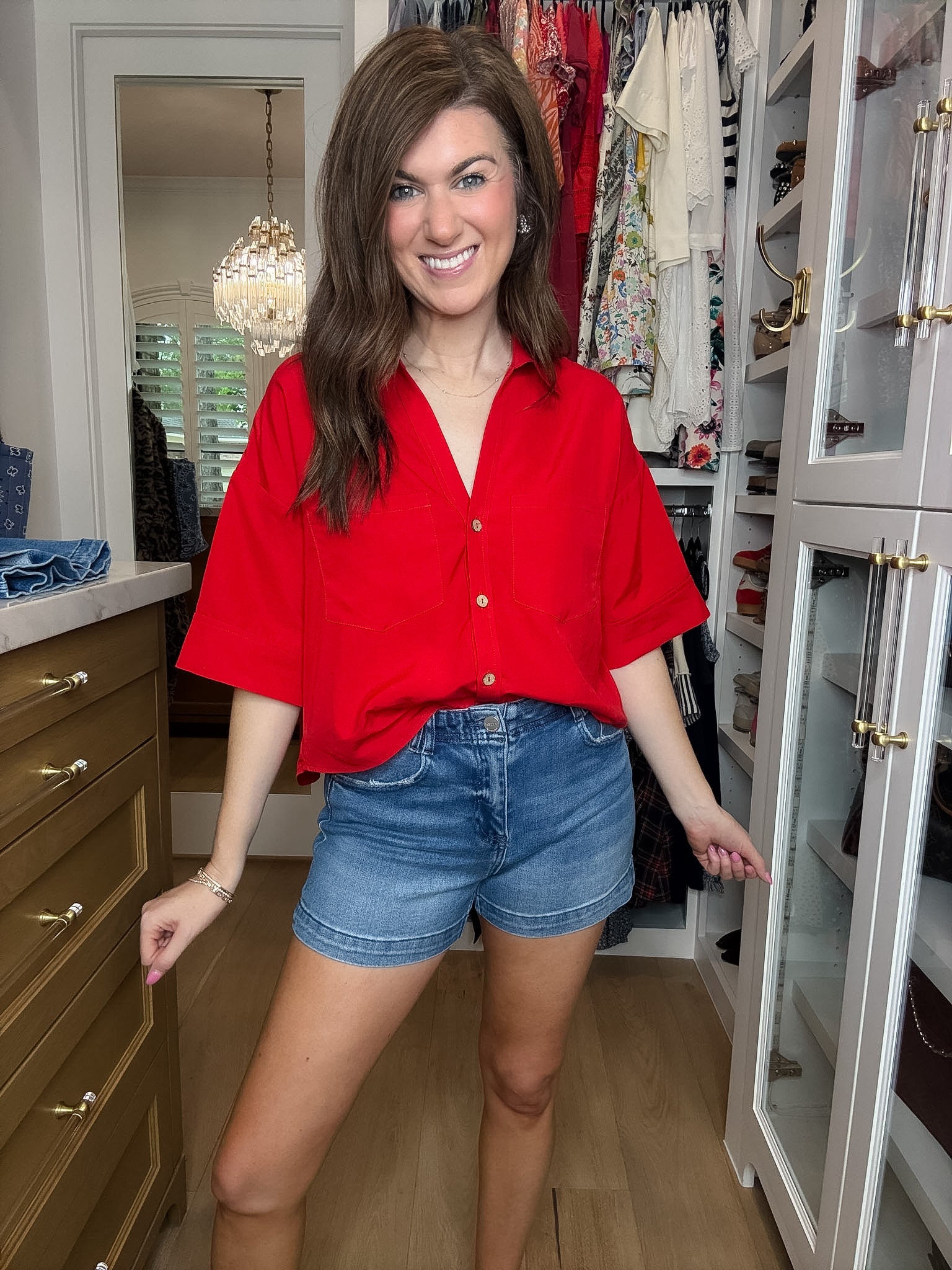 Risen Harbor Light Mid Rise Shorts